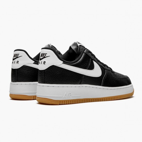 Nike WMNS Air Force 1 07 Black White Gum CI0057 002 Sports Shoes