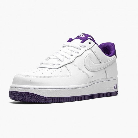 Nike WMNS Air Force 1 07 Voltage Purple CJ1380 100 Sports Shoes