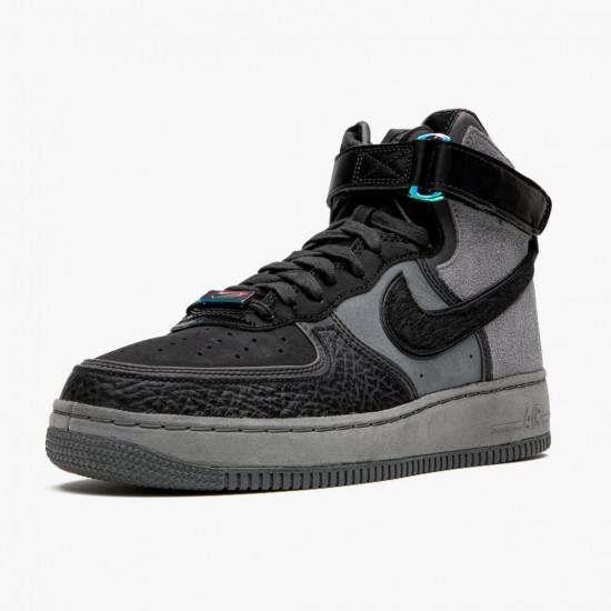 Nike Mens Air Force 1 High A Ma Maniere Hand Wash Cold CT6665 001 Sports Shoes