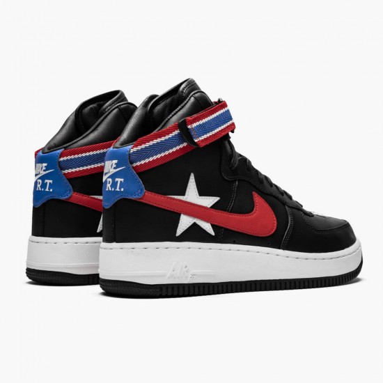 Nike WMNS Air Force 1 High Riccardo Tisci Victorious Minotaurs Black AQ3366-001 Sports Shoes