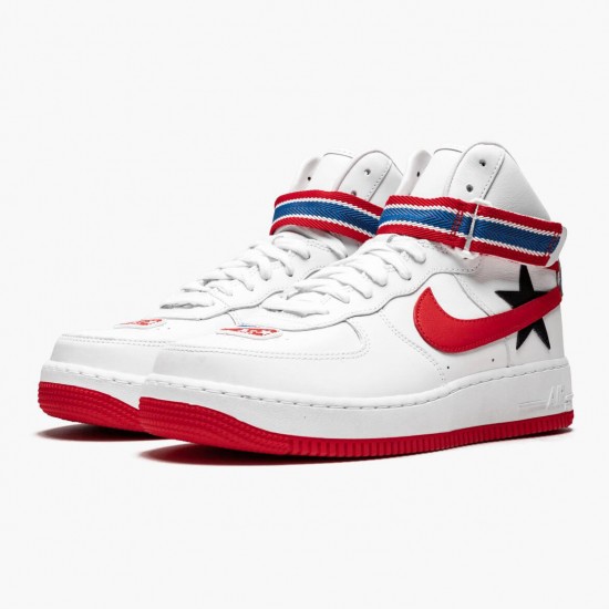 Nike WMNS Air Force 1 High Riccardo Tisci Victorious Minotaurs White AQ3366 100 Sports Shoes