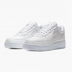 Nike WMNS Air Force 1 LX Tear Away Red Swoosh CJ1650 101 Sports Shoes