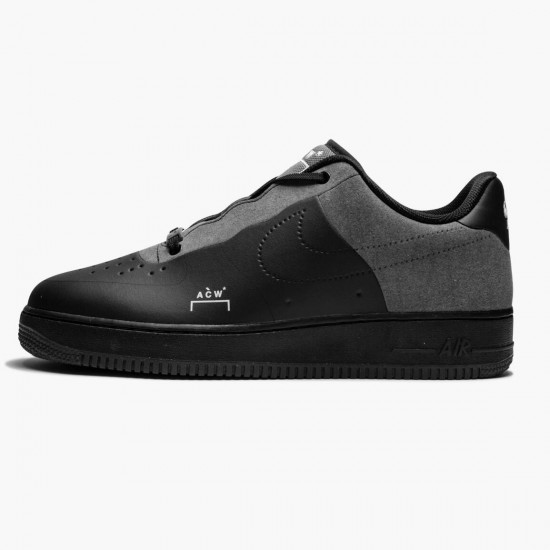 Nike WMNS Air Force 1 Low A Cold Wall Black BQ6924 001 Sports Shoes