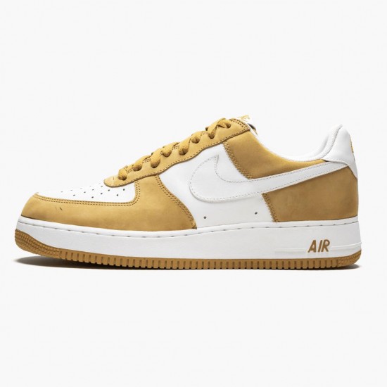 Nike WMNS Air Force 1 Low Barcode Wheat 306353 911 Sports Shoes