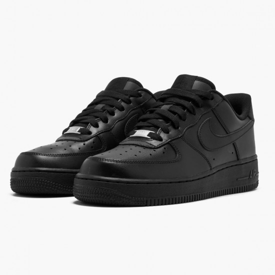 Nike WMNS Air Force 1 Low Black 2019 315115 038 Sports Shoes