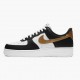 Nike WMNS Air Force 1 Low Black White Metallic Gold CZ9189 001 Sports Shoes