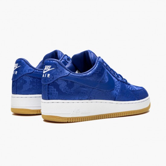 Nike WMNS Air Force 1 Low CLOT Blue Silk CJ5290 400 Sports Shoes