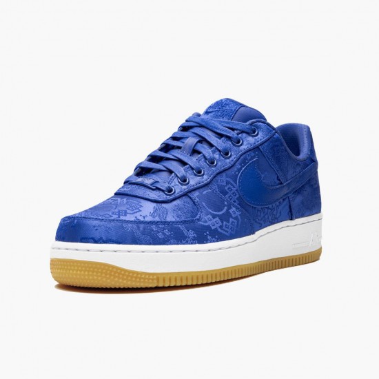 Nike WMNS Air Force 1 Low CLOT Blue Silk CJ5290 400 Sports Shoes