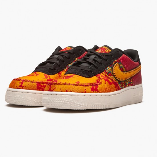 Nike WMNS Air Force 1 Low Chinese New Year 2019 AV5167 600 Sports Shoes