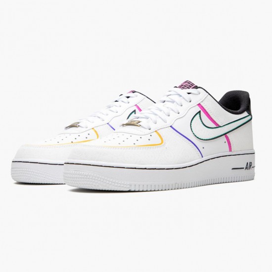 Nike WMNS Air Force 1 Low Day of the Dead CT1138 100 Sports Shoes