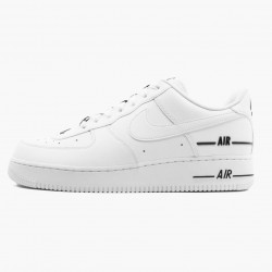 Nike WMNS Air Force 1 Low Double Air Low White Black CJ1379 100 Sports Shoes