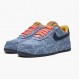 Nike WMNS Air Force 1 Low Exclusive Denim CV0670 447 Sports Shoes