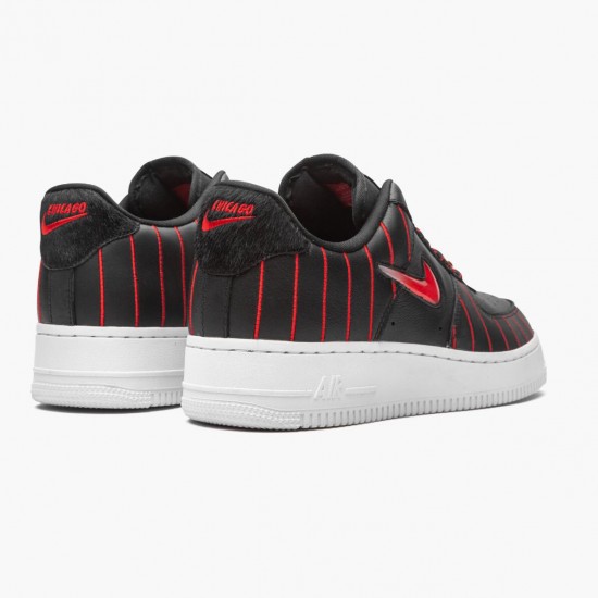 Nike WMNS Air Force 1 Low Jewel Chicago All Star 2020 CU6359 001 Sports Shoes