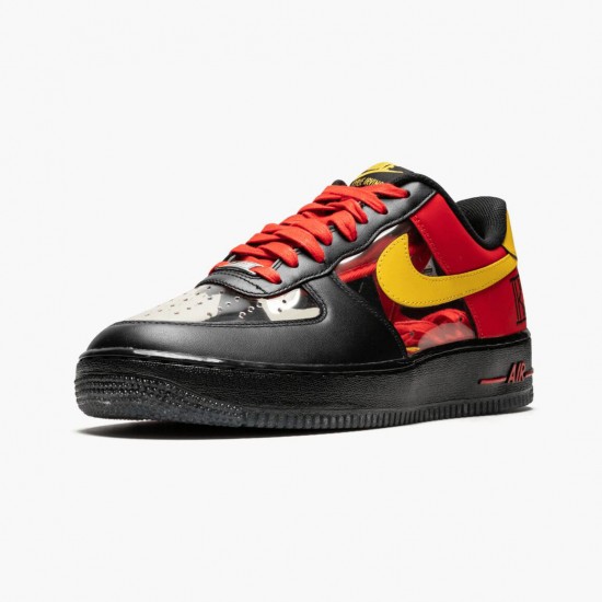 Nike WMNS Air Force 1 Low Kyrie Irving Black Red 687843 001 Sports Shoes