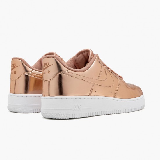 Nike WMNS Air Force 1 Low Metallic Bronze CQ6566 900 Sports Shoes