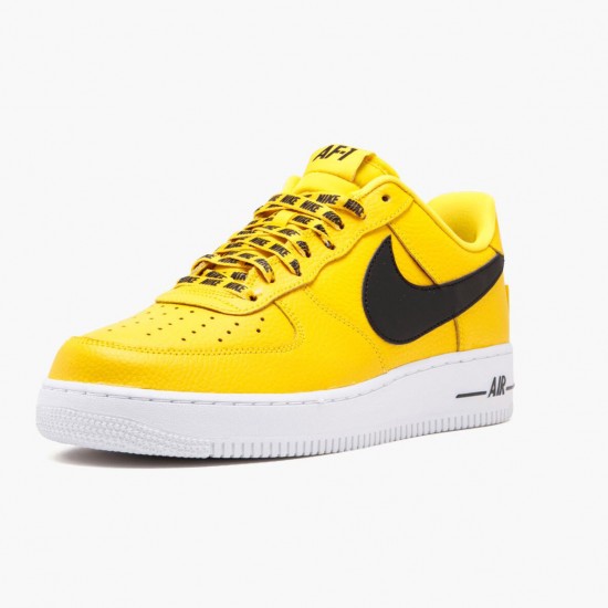 Nike WMNS Air Force 1 Low NBA Amarillo 823511 701 Sports Shoes