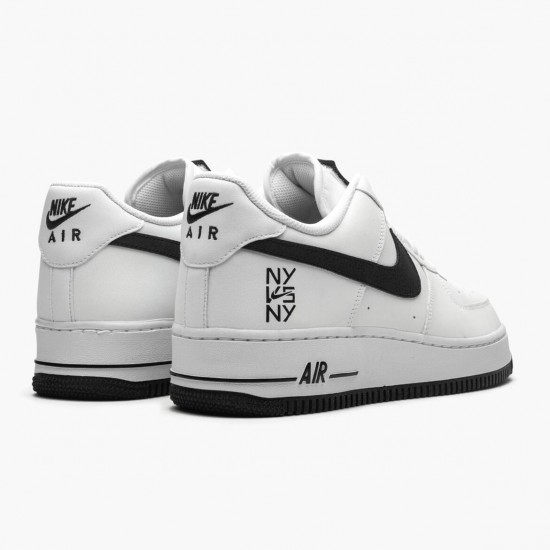 Nike WMNS Air Force 1 Low NY vs NY White Black CW7297 100 Sports Shoes