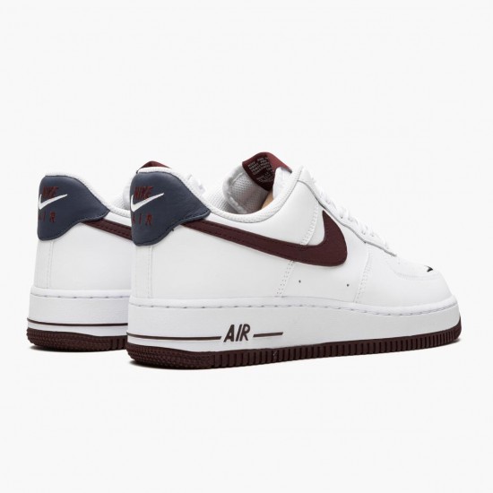 Nike WMNS Air Force 1 Low Obsidian White University Red CJ8731 100 Sports Shoes