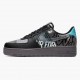 Nike WMNS Air Force 1 Low Off Noir Pure Platinum CI0066 001 Sports Shoes