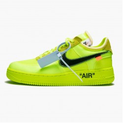 Nike WMNS Air Force 1 Low Off White Volt AO4606 700 Sports Shoes