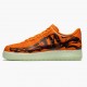 Nike WMNS Air Force 1 Low Orange Skeleton CU8067 800 Sports Shoes