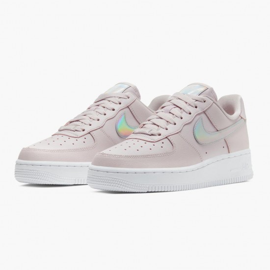 Nike WMNS Air Force 1 Low Pink Iridescent CJ1646 600 Sports Shoes