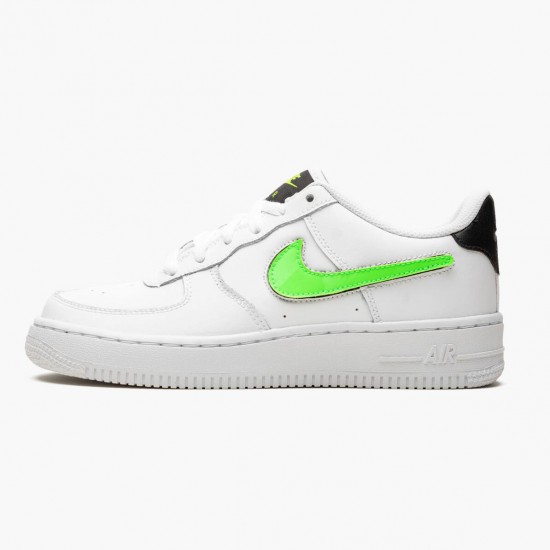 Nike WMNS Air Force 1 Low Removable Swoosh White Green Strike AR7446 100 Sports Shoes