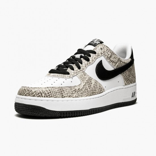 Nike WMNS Air Force 1 Low Retro Cocoa Snake 845053 104 Sports Shoes