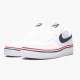 Nike WMNS Air Force 1 Low Ribbon White Blue CJ1377 100 Sports Shoes