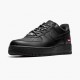 Nike Mens Air Force 1 Low Supreme Black CU9225 001 Sports Shoes