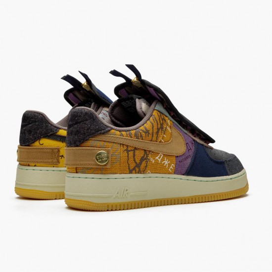 Nike WMNS Air Force 1 Low Travis Scott Cactus Jack CN2405 900 Sports Shoes