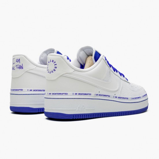 Nike WMNS Air Force 1 Low Uninterrupted More Than an Athlete CQ0494 100 Sports Shoes