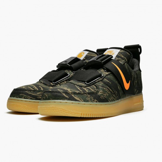 Nike Mens Air Force 1 Low Utility Carhartt WIP Camo AV4112 300 Sports Shoes