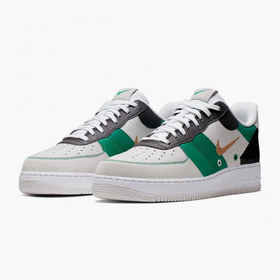 Nike Mens Air Force 1 Low Vast Grey Green CI0065 100 Sports Shoes