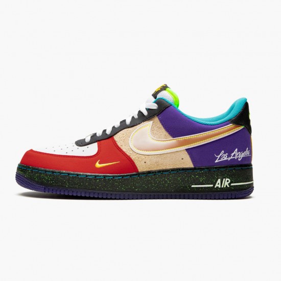 Nike WMNS Air Force 1 Low What The LA CT1117 100 Sports Shoes