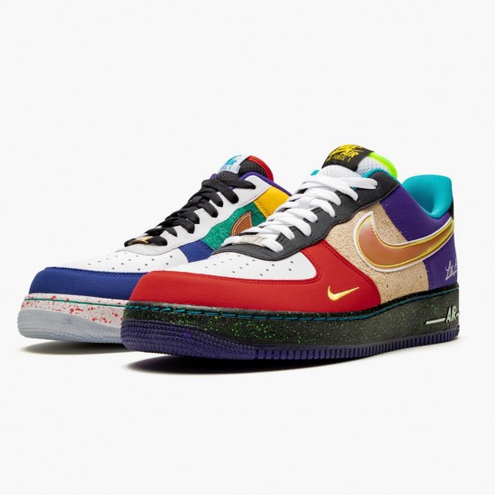 Nike WMNS Air Force 1 Low What The LA CT1117 100 Sports Shoes