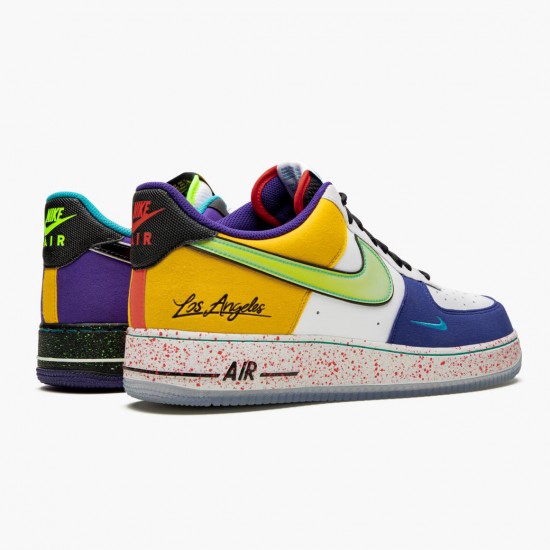 Nike WMNS Air Force 1 Low What The LA CT1117 100 Sports Shoes