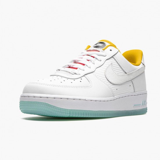 Nike WMNS Air Force 1 Low White Dark Sulfur CZ8132 100 Sports Shoes