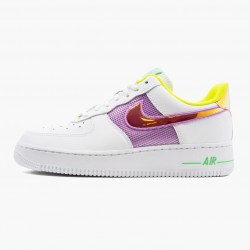 Nike WMNS Air Force 1 Low White Multi Pastel CW5592 100 Sports Shoes