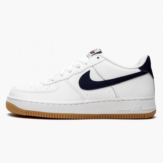 Nike WMNS Air Force 1 Low White Obsidian CI1759 100 Sports Shoes