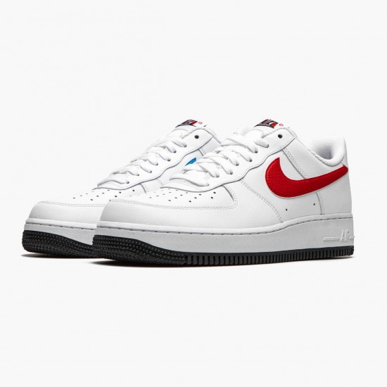 Nike WMNS Air Force 1 Low White Red Blue CT2816 100 Sports Shoes