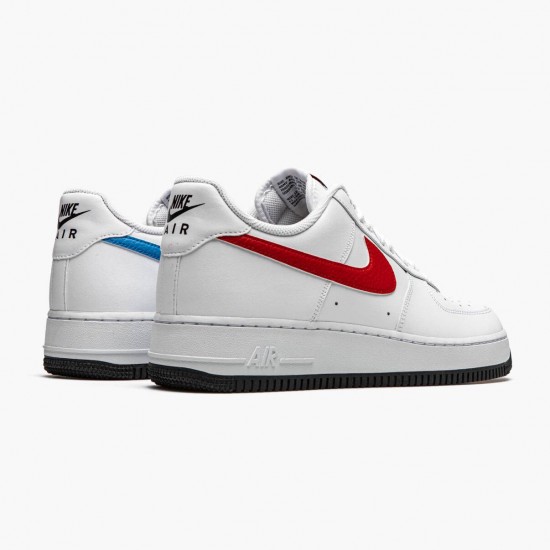 Nike WMNS Air Force 1 Low White Red Blue CT2816 100 Sports Shoes