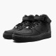 Nike WMNS Air Force 1 Mid Black 2014 314195 004 Sports Shoes