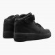 Nike WMNS Air Force 1 Mid Black 2014 314195 004 Sports Shoes