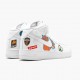 Nike WMNS Air Force 1 Mid Supreme NBA White AQ8017 100 Sports Shoes