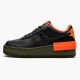 Nike WMNS Air Force 1 Shadow Black Hyper Crimson Cargo Khaki CQ3317 001 Sports Shoes