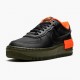 Nike WMNS Air Force 1 Shadow Black Hyper Crimson Cargo Khaki CQ3317 001 Sports Shoes