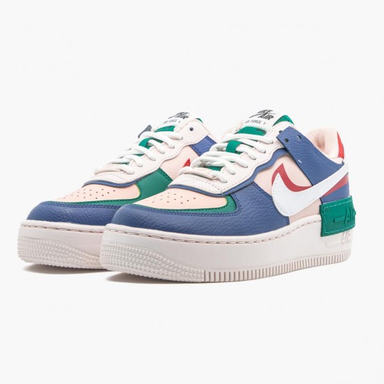 Nike WMNS Air Force 1 Shadow Mystic Navy CI0919 400 Sports Shoes