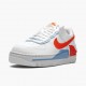 Nike WMNS Air Force 1 Shadow Summit White Team Orange CQ9503 100 Sports Shoes