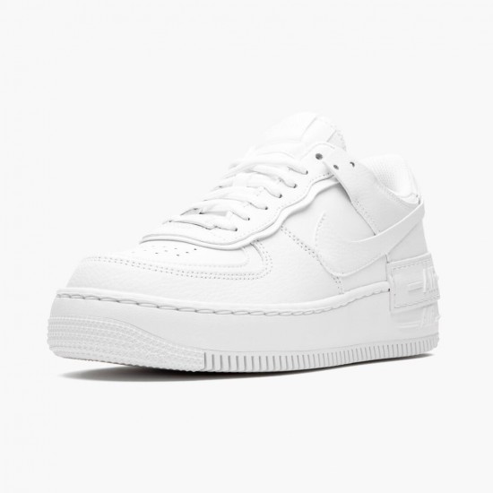 Nike WMNS Air Force 1 Shadow Triple White CI0919 100 Sports Shoes